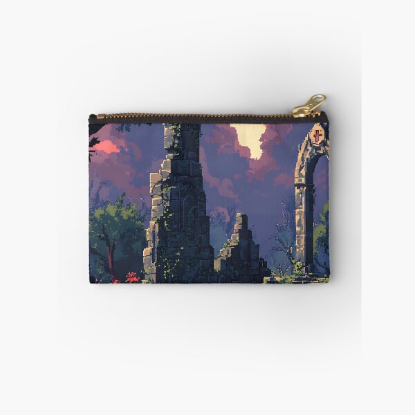 Item preview, Dark Fantasy Pixel Art: Gothic 8-bit Landscape designed and sold by bapupa.