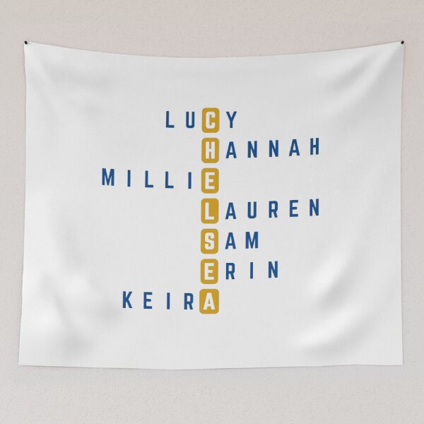 Item preview, Chelsea Womens' Names (Gold) designed and sold by JCdidthis.