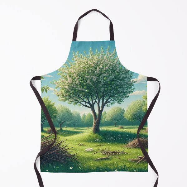 Item preview, Flowering orchard meadow in spring designed and sold by Sigtrix.