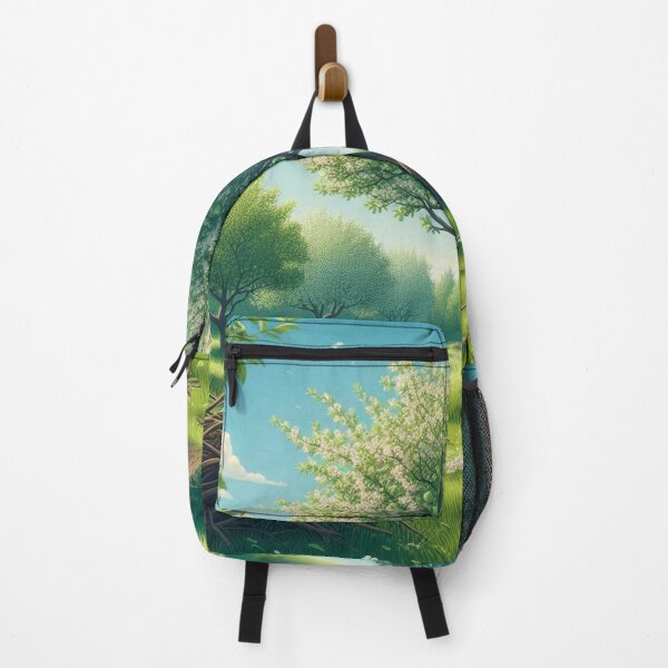 Item preview, Flowering orchard meadow in spring designed and sold by Sigtrix.