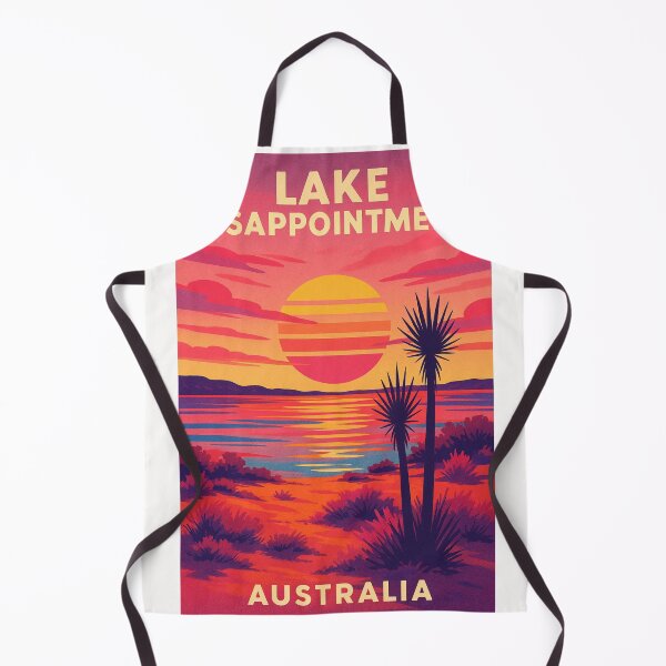 Item preview, Lake Disappointment Western Australia Sunset over Desert Salt Lake Region designed and sold by Places On Earth.