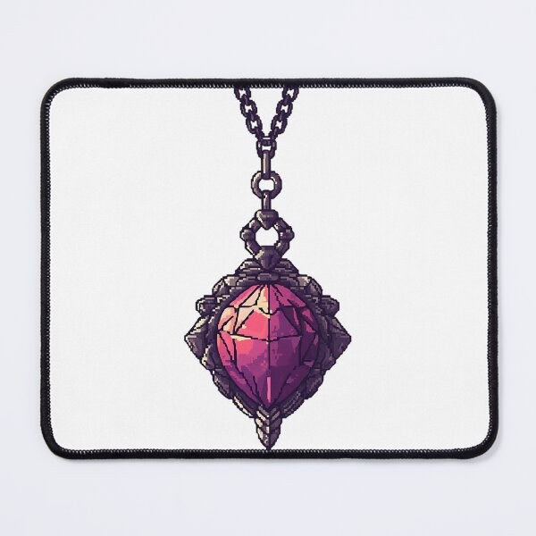 Item preview, Pixel Art: 8-bit Magic Amulet designed and sold by bapupa.