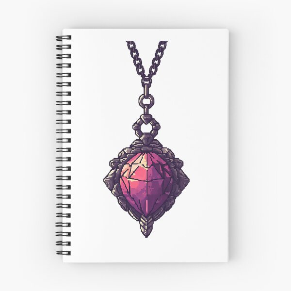 Item preview, Pixel Art: 8-bit Magic Amulet designed and sold by bapupa.