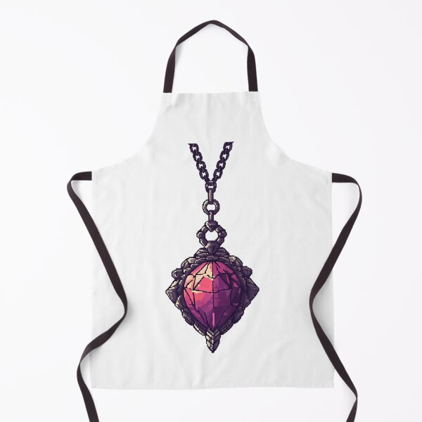 Item preview, Pixel Art: 8-bit Magic Amulet designed and sold by bapupa.