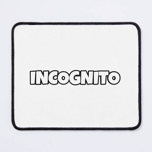 Item preview, Incognito designed and sold by MattyMosArcade.