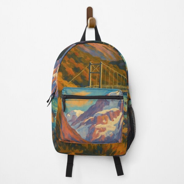 Item preview, Hooker Valley New Zealand Swing Bridge and Mount Cook in Aoraki National Park designed and sold by Places On Earth.