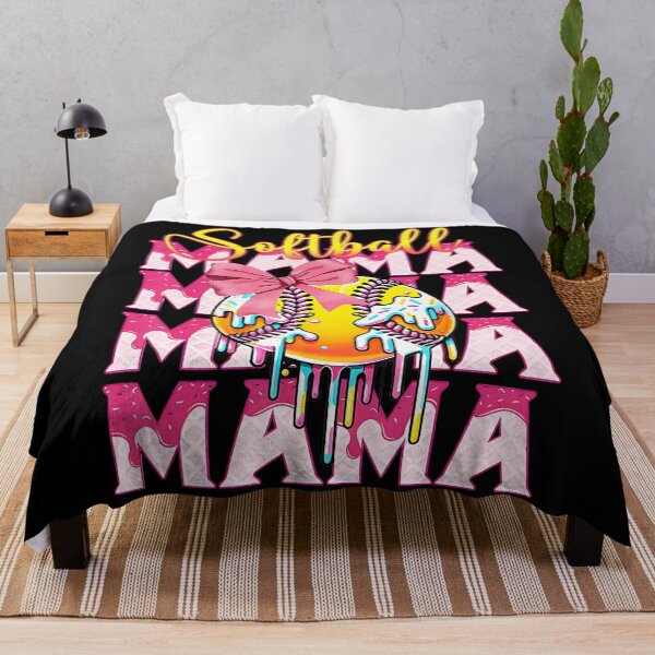 Item preview, Softball Mama Mom Mother Mothers Day Ice Cream Dripping designed and sold by SpeedyPrints.