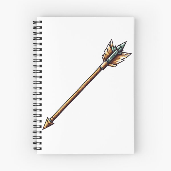 Item preview, Retro Pixel Art: 8-bit Arrow designed and sold by bapupa.