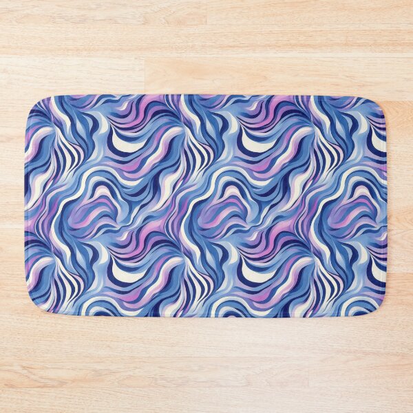 Item preview, Purple Abstract Wavy Lines Pattern designed and sold by SylvieVibes.