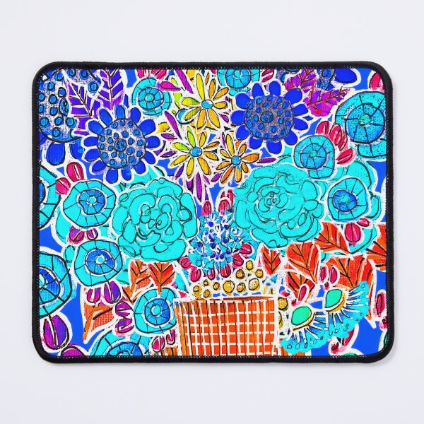 Item preview, Digital Doppleganger. Floodle watercolour cobalt  designed and sold by bekki smith.