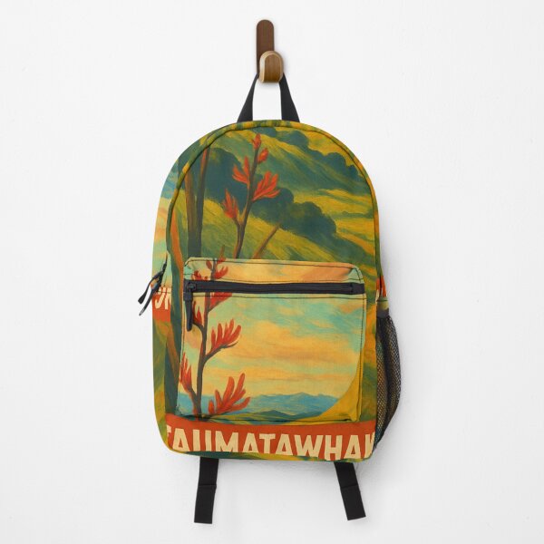 Item preview, Taumatawhakatangihangakoauauotamateaturipukakapikimaungahoronukupokaiwhenuakitanatahu Hill New Zealand Longest Place Name Landscape designed and sold by Places On Earth.