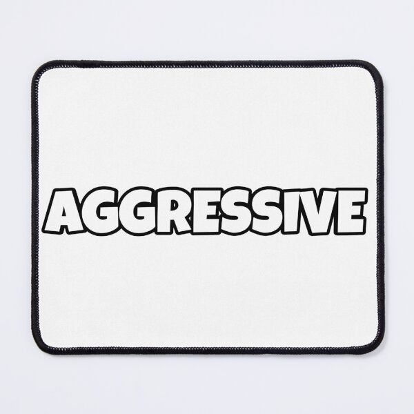 Item preview, Aggressive designed and sold by MattyMosArcade.