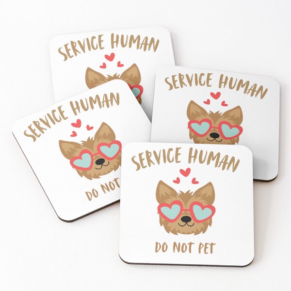 Item preview, Service Human Do Not Pet Dog | Funny Service Dog Handler T-Shirt, Funny Shirt, Valentine Shirt gift, Valentine Day Cut File designed and sold by GAIDREDA.