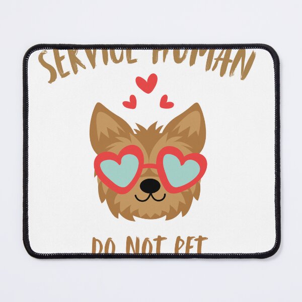 Item preview, Service Human Do Not Pet Dog | Funny Service Dog Handler T-Shirt, Funny Shirt, Valentine Shirt gift, Valentine Day Cut File designed and sold by GAIDREDA.