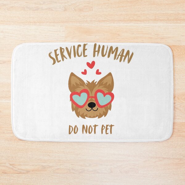 Item preview, Service Human Do Not Pet Dog | Funny Service Dog Handler T-Shirt, Funny Shirt, Valentine Shirt gift, Valentine Day Cut File designed and sold by GAIDREDA.