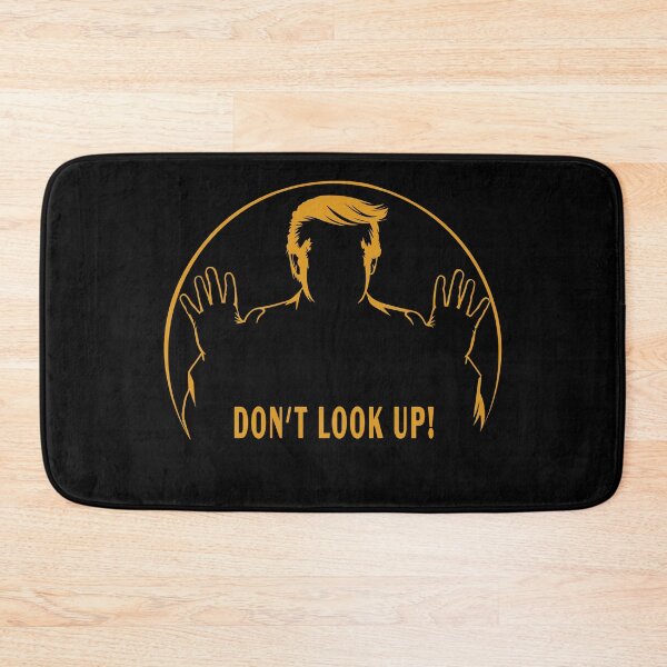 Item preview, Don't Look Up! - Political Commentary Circle Art designed and sold by cabana.space.