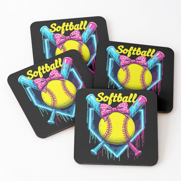 Item preview, Softball Player Ice Cream Softball Drip designed and sold by SpeedyPrints.