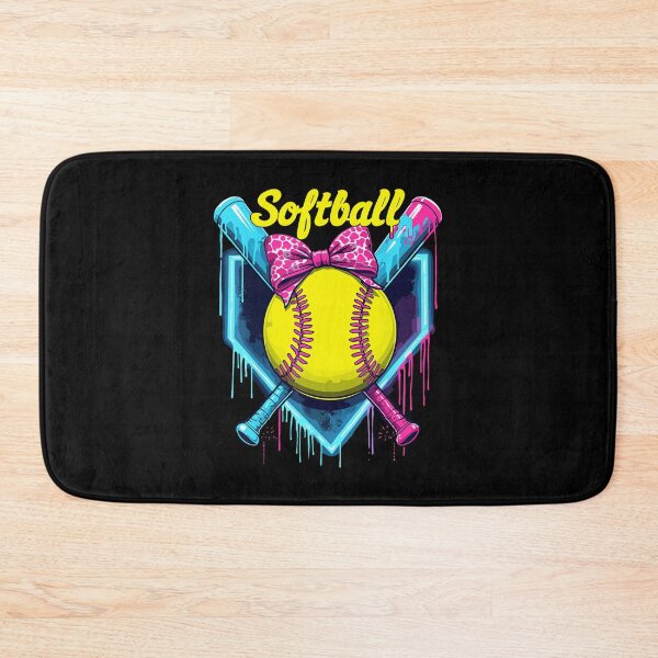 Item preview, Softball Player Ice Cream Softball Drip designed and sold by SpeedyPrints.