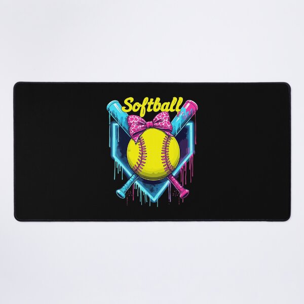 Item preview, Softball Player Ice Cream Softball Drip designed and sold by SpeedyPrints.
