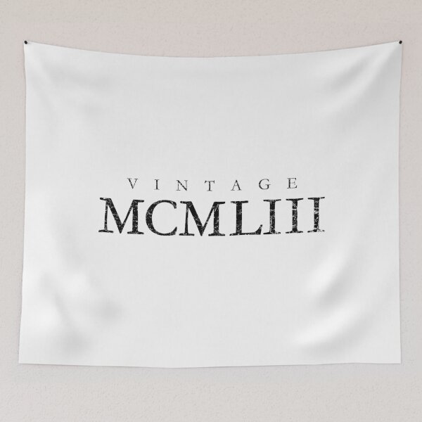Item preview, Vintage MCMLIII (Antique Black) Year 1953 70 Birthday Gift designed and sold by theshirtshops.