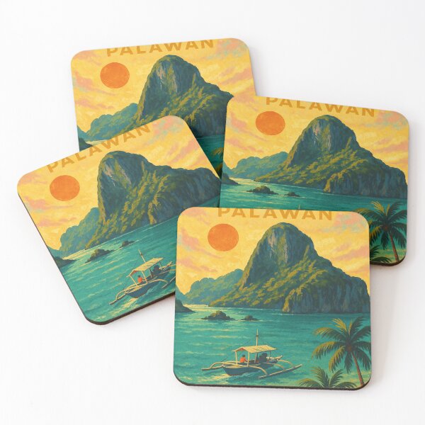 Item preview, El Nido Palawan Limestone Cliffs and Tropical Waters in the Philippines designed and sold by Places On Earth.