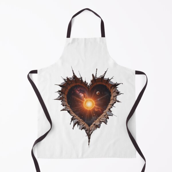 Item preview, Heart of the Universe - Cosmic Sunburst T-Shirt Design designed and sold by AleksKos.