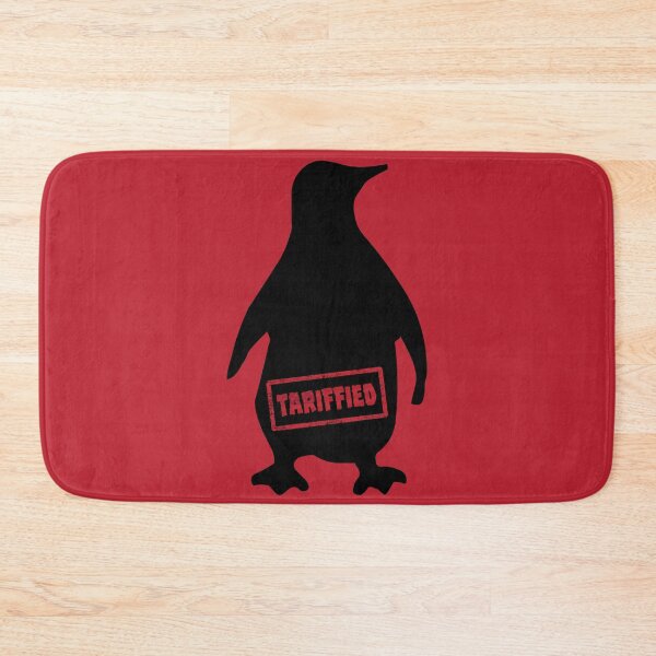 Item preview, Tariffied Penguin - Political Trade Policy Humor designed and sold by cabana.space.