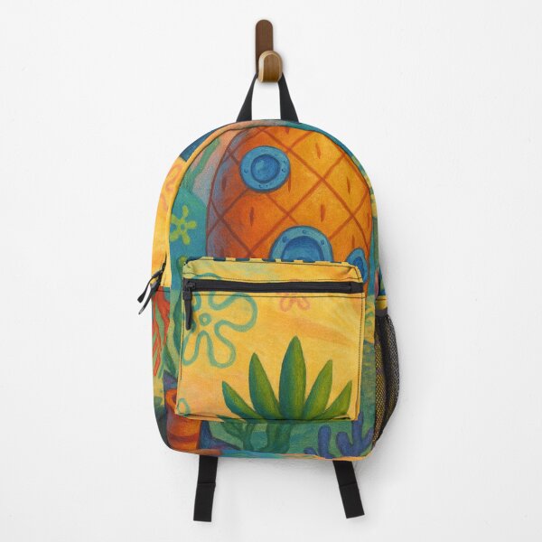 Item preview, Bikini Bottom Underwater Coral Town with Pineapple House and Ocean Scene designed and sold by Places On Earth.