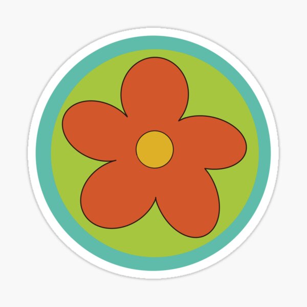 Aperçu de l'œuvre Fleurs Groovy – Mystery - machine créée et vendue par elodie-cousin.