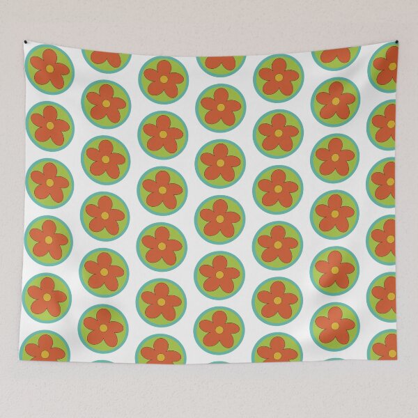Item preview, Groovy Flowers – Vibes 70s Mystery - machin designed and sold by elodie-cousin.