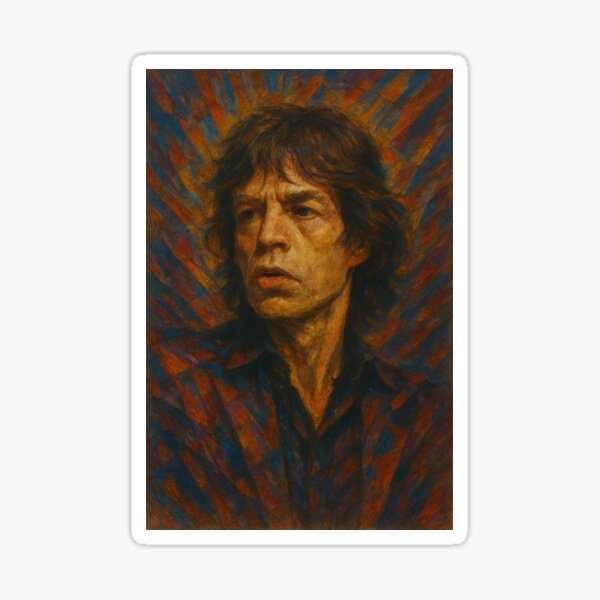 Artikel-Vorschau von Mick Jagger, designt und verkauft von jonloomes.
