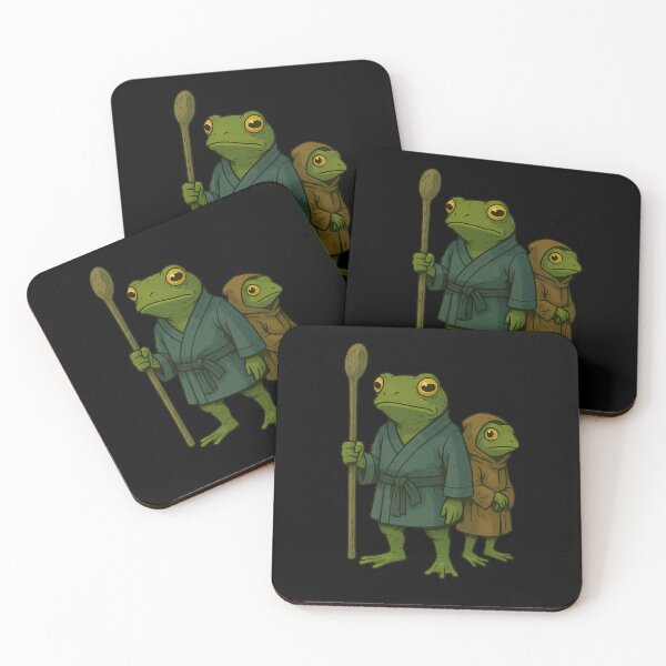 Item preview, Illustration of imaginary frogs in giants' clothing designed and sold by ATOTI.