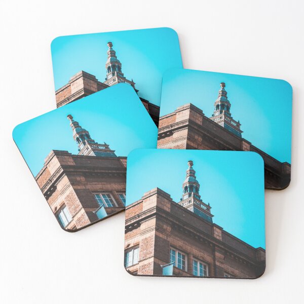 Item preview, Historic Tower Under a Clear Blue Sky designed and sold by Captured Essence.