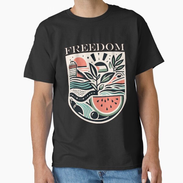 Item preview, Freedom Palestine watermelon olive keffiyeh flag designed and sold by SantinoWillms.