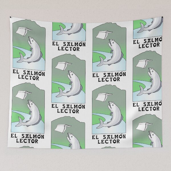 Item preview, El Salmón Lector designed and sold by ElSalmonLector.