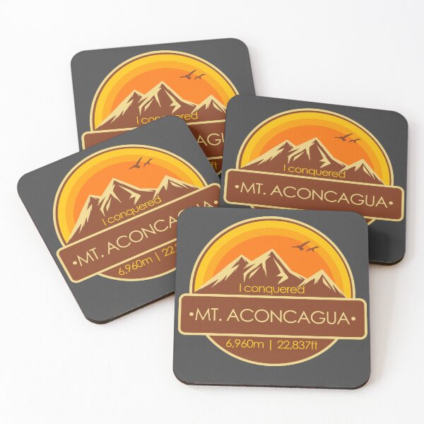 Item preview, I Conquered Mount Aconcagua Hiker's Collectable designed and sold by LegsMiserable.