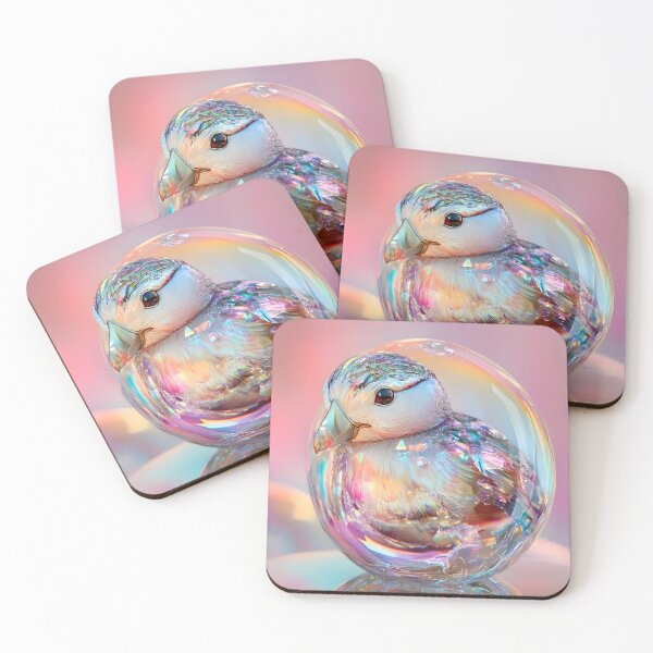 Item preview, Dreamy Puffin in a Bubble designed and sold by AI-Only Creations.