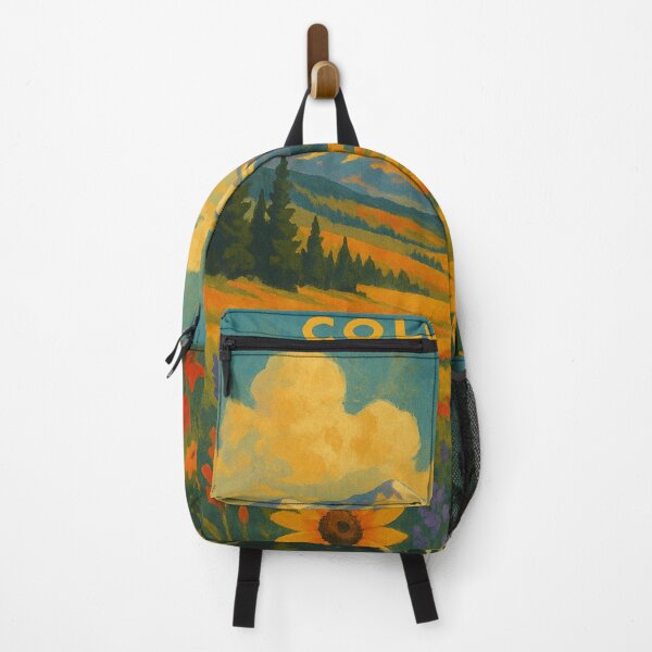 Item preview, South Park Colorado Wildflowers and Mountain Range Alpine Landscape USA designed and sold by Aryabek.