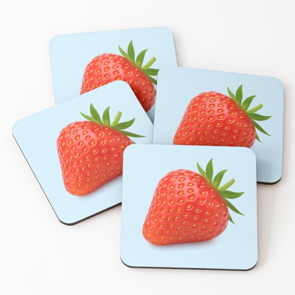 Item preview, Cute Strawberry Minimalist Fruit Pattern designed and sold by BRAINROTWEAR.