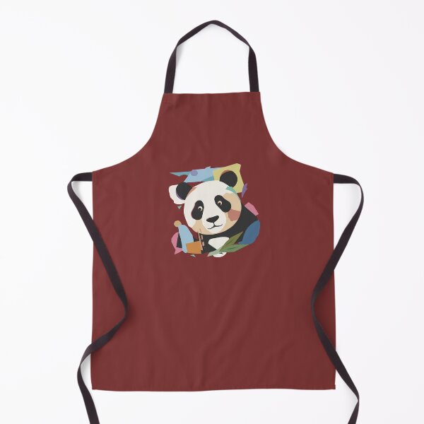 Artikelvorschau, Fröhlicher Panda in moderner Collage-Optik entworfen und verkauft von Kisho.