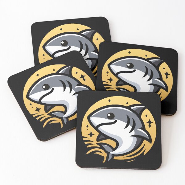Item preview, Cute Shark Emblem designed and sold by Aleksandar Kostjuk.