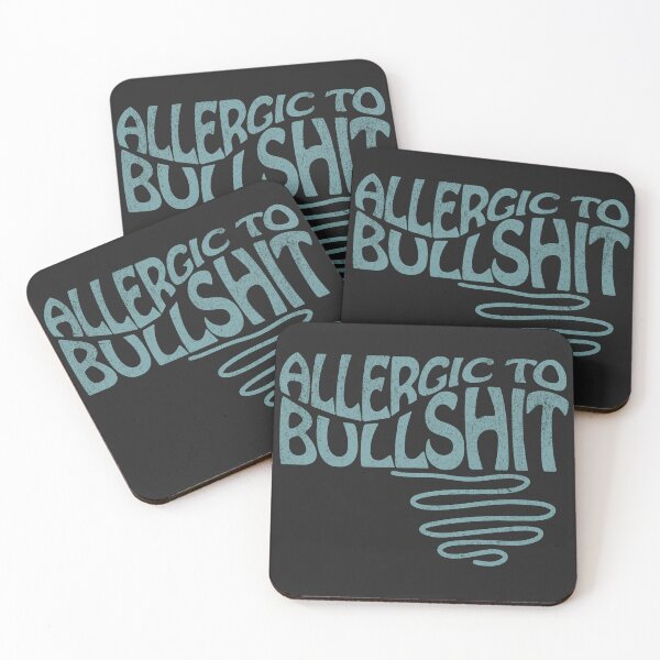 Item preview, allergic to bullshit designed and sold by VariousGoodies.