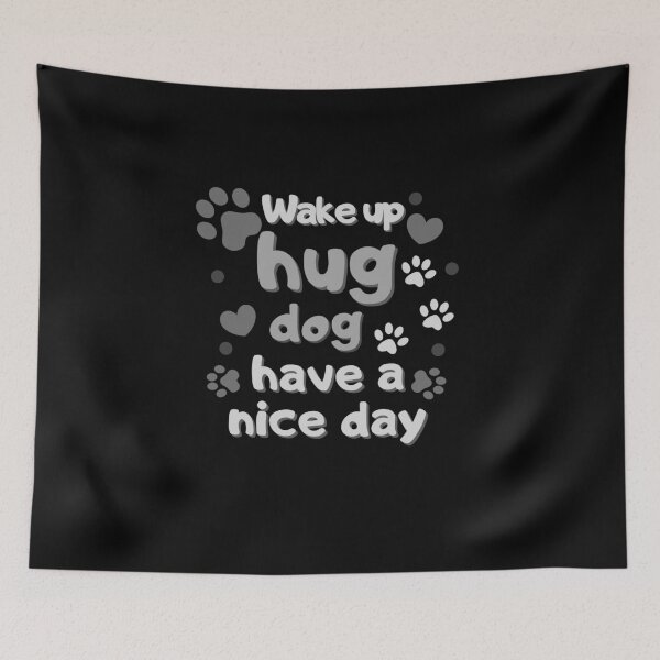 Item preview, Morning Dog Hug Joy designed and sold by Zakrytos ★★★★★.