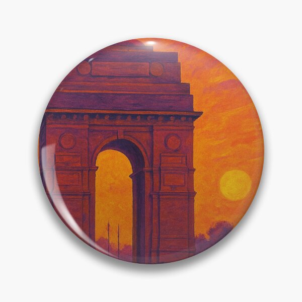 Artikelvorschau, Neu-Delhi, India Gate Monument bei Sonnenuntergang, Wahrzeichen der Hauptstadt Indiens entworfen und verkauft von Aryabek.