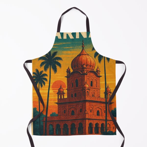Item preview, Karnal Haryana Historic Mughal Monument at Sunset North India Architecture designed and sold by Aryabek.
