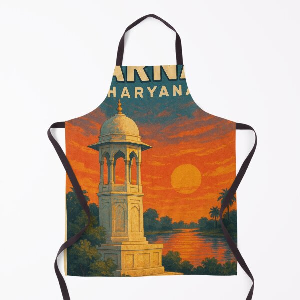 Item preview, Karnal Haryana Riverside Pavilion Monument Sunset Heritage Site India designed and sold by Aryabek.