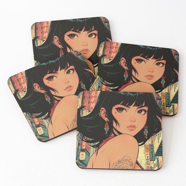 Item preview, Anime girl 19 designed and sold by BOZGO.