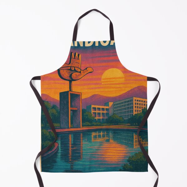 Item preview, Chandigarh Punjab Open Hand Monument Capitol Complex Modern India Landmark designed and sold by Aryabek.