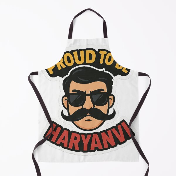 Item preview, Proud to Be Haryanvi Man with Sunglasses and Mustache Regional Identity India designed and sold by Aryabek.