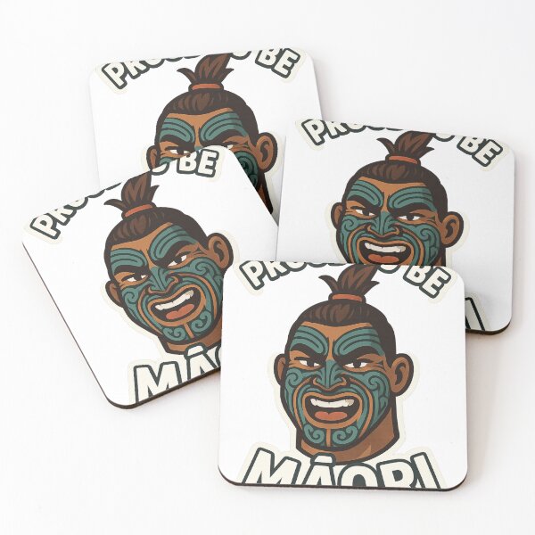 Item preview, Proud to Be Māori Warrior Face Tattoo Indigenous New Zealand Culture Pride designed and sold by Aryabek.